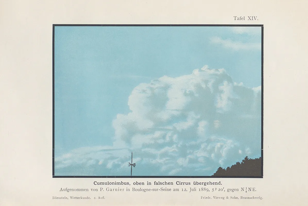 Cumulonimbus Wall Art by Richard Börnstein - High-Resolution Digital Print