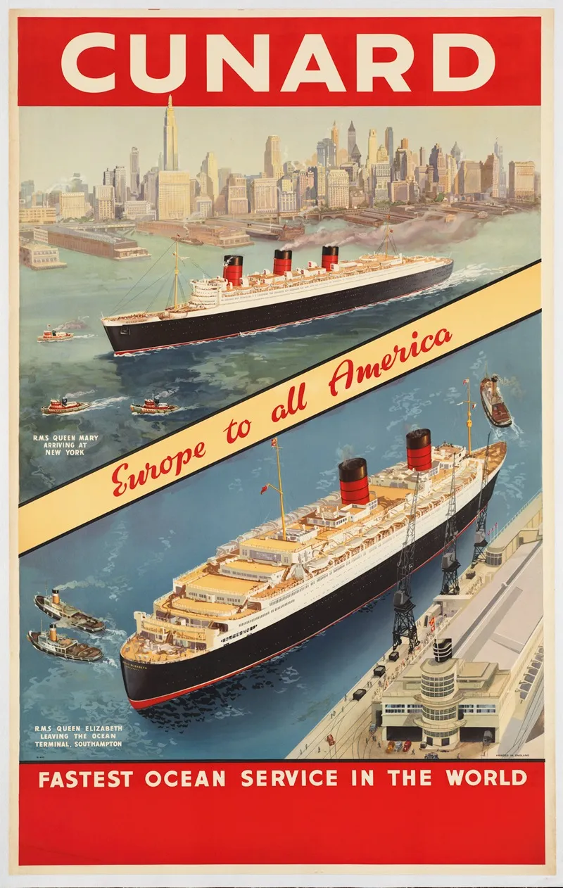 Cunard Fastest Ocean Service In The World