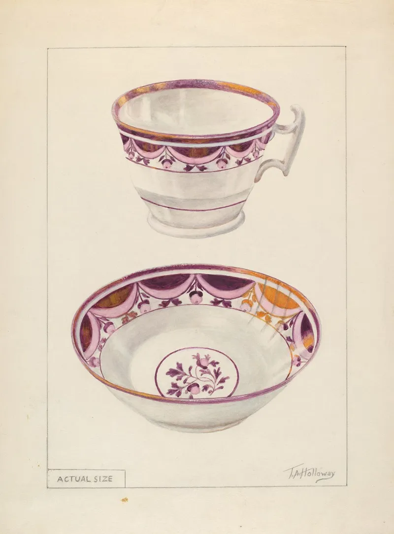 Cup And Saucer 8