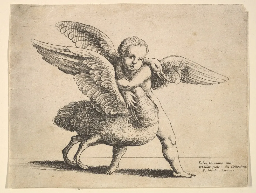 Cupid And The Swan