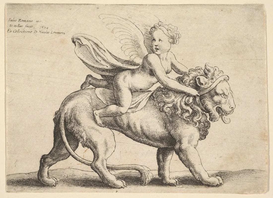 Cupid On A Lion