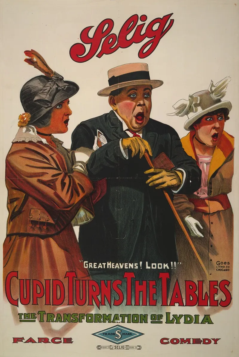 Cupid Turns The Tables Wall Art by Goes Litho. Co. - High-Resolution Digital Print