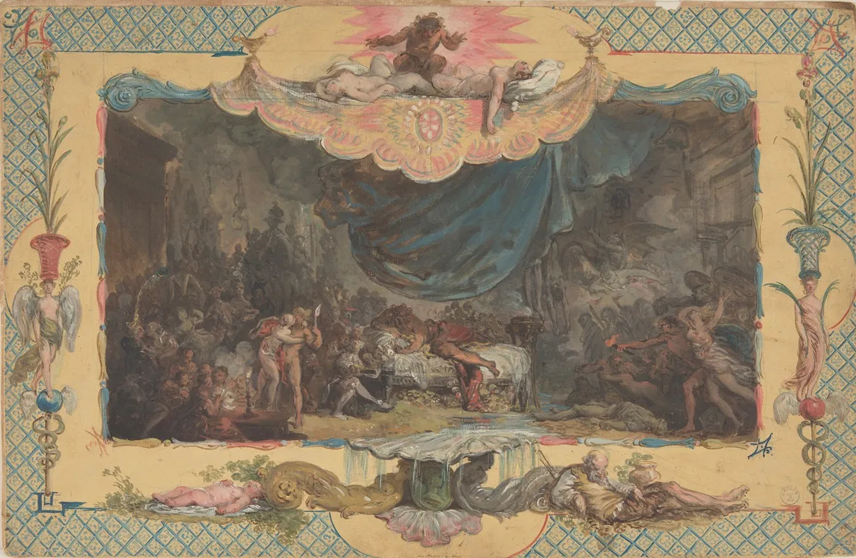 Curtain Design For The Theater In Pulawy