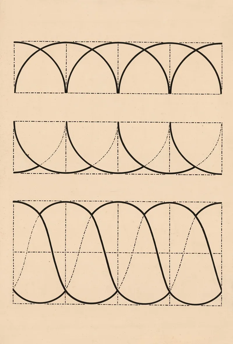 Curves And Arcs 3 Wall Art by Søren Jacob Grønvald - High-Resolution Digital Print