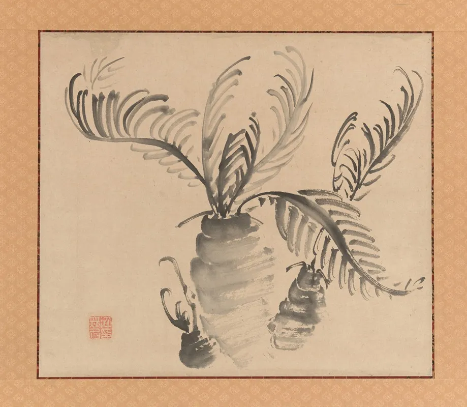 Cycad Wall Art by Ike Taiga - High-Resolution Digital Print