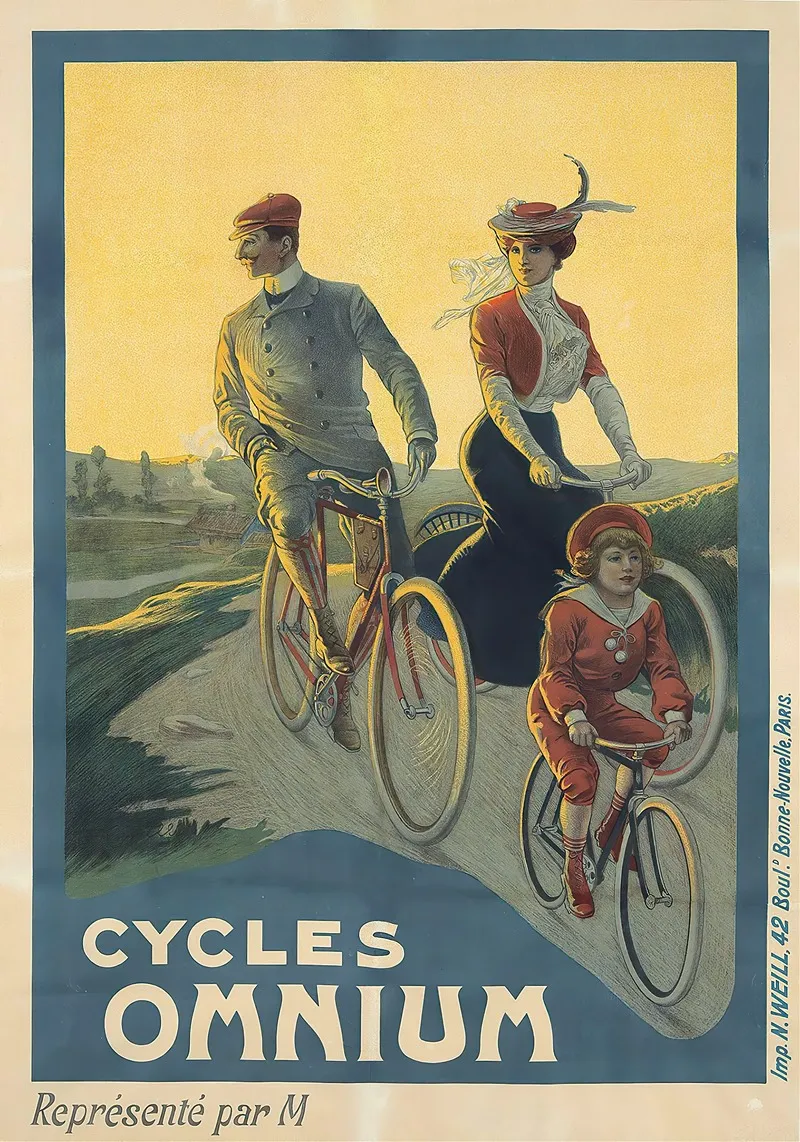 Cycles Omnium Wall Art by F. Capelli - High-Resolution Digital Print