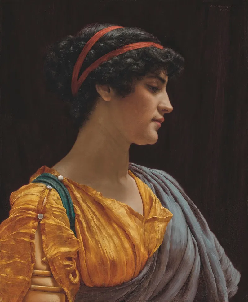 Cynthia Wall Art by John William Godward - High-Resolution Digital Print