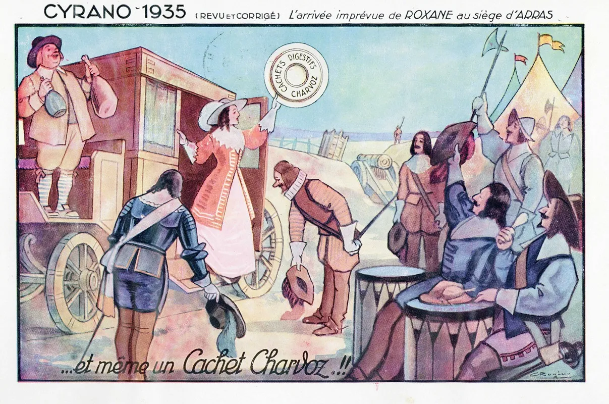Cyrano 1935 Wall Art by Laboratoires Charvoz - High-Resolution Digital Print