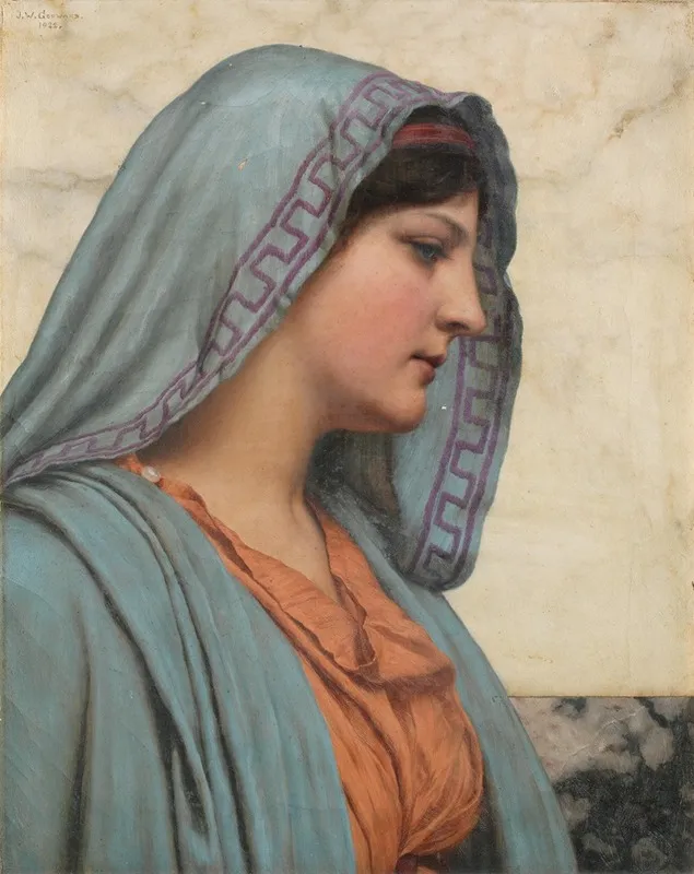 Cytheris Wall Art by John William Godward - High-Resolution Digital Print