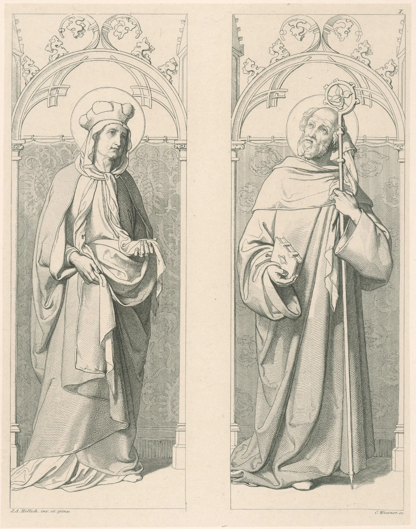 Czech Patrons Wall Art by Konrád Wiesner - High-Resolution Digital Print
