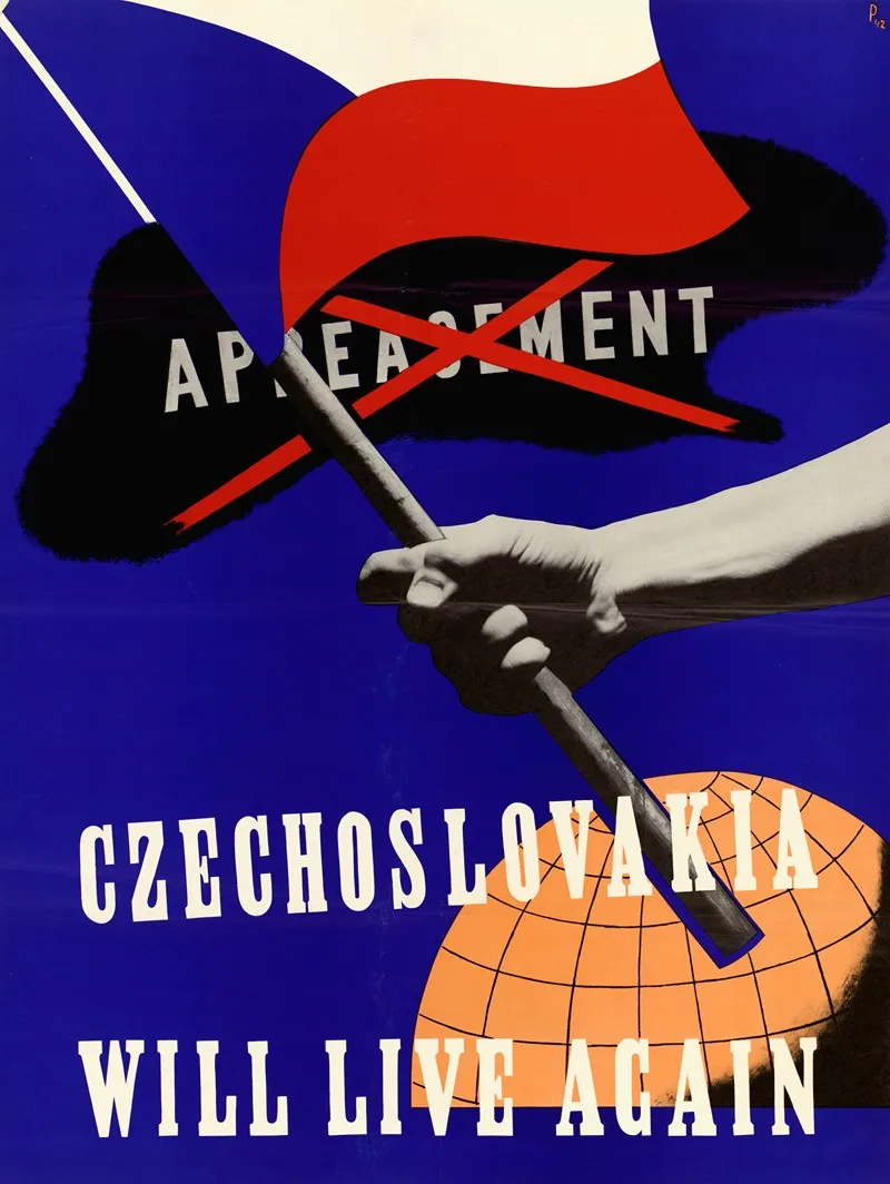 Czechoslovakia Will Live Again Wall Art by A. T. Peel - High-Resolution Digital Print