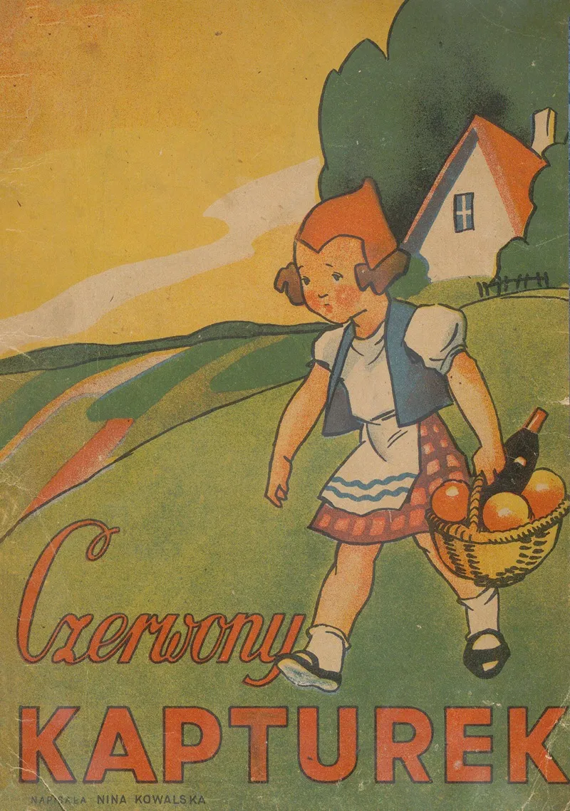 Czerwony Kapturek Pl 1 2 Wall Art by Nina Kowalska - High-Resolution Digital Print