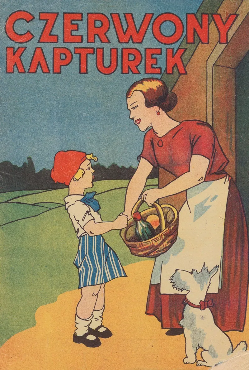 Czerwony Kapturek Pl 1 Wall Art by K. Koziańskich - High-Resolution Digital Print