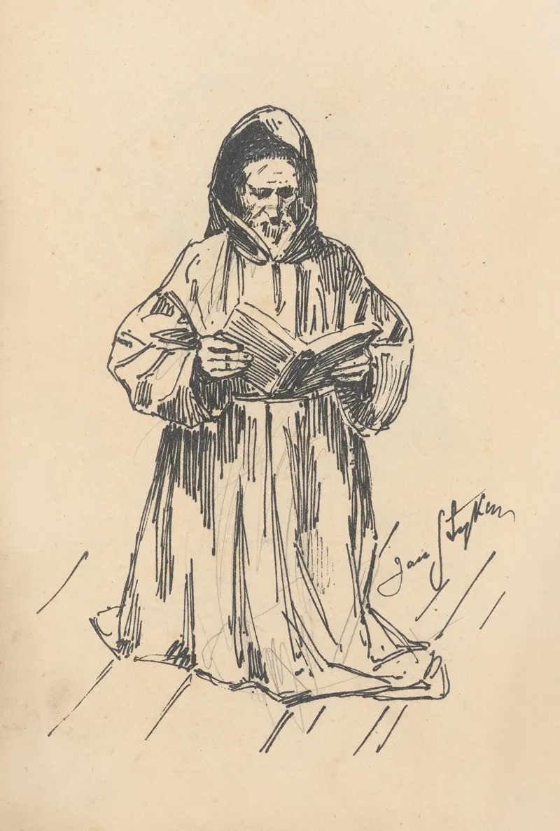 Czytajacy Mnich