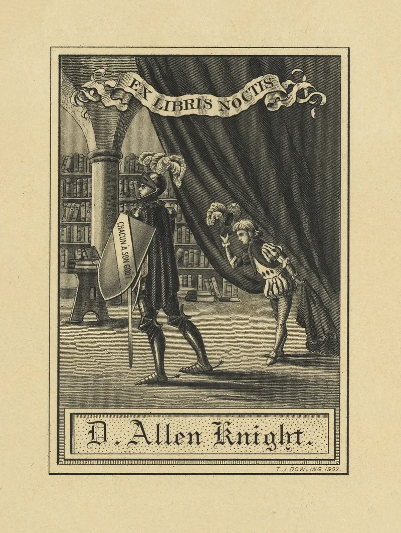 D Allen Knight Wall Art by T. J. Dowling - High-Resolution Digital Print