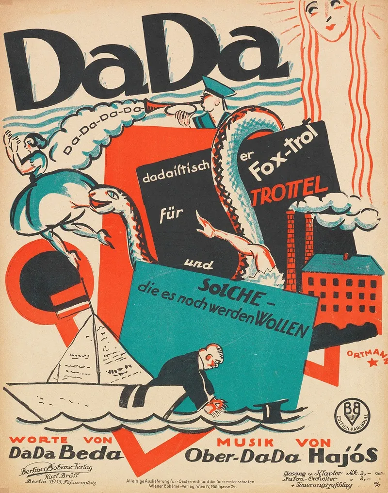 Dada Dadaist Fox Trot Wall Art by Anonymous - High-Resolution Digital Print