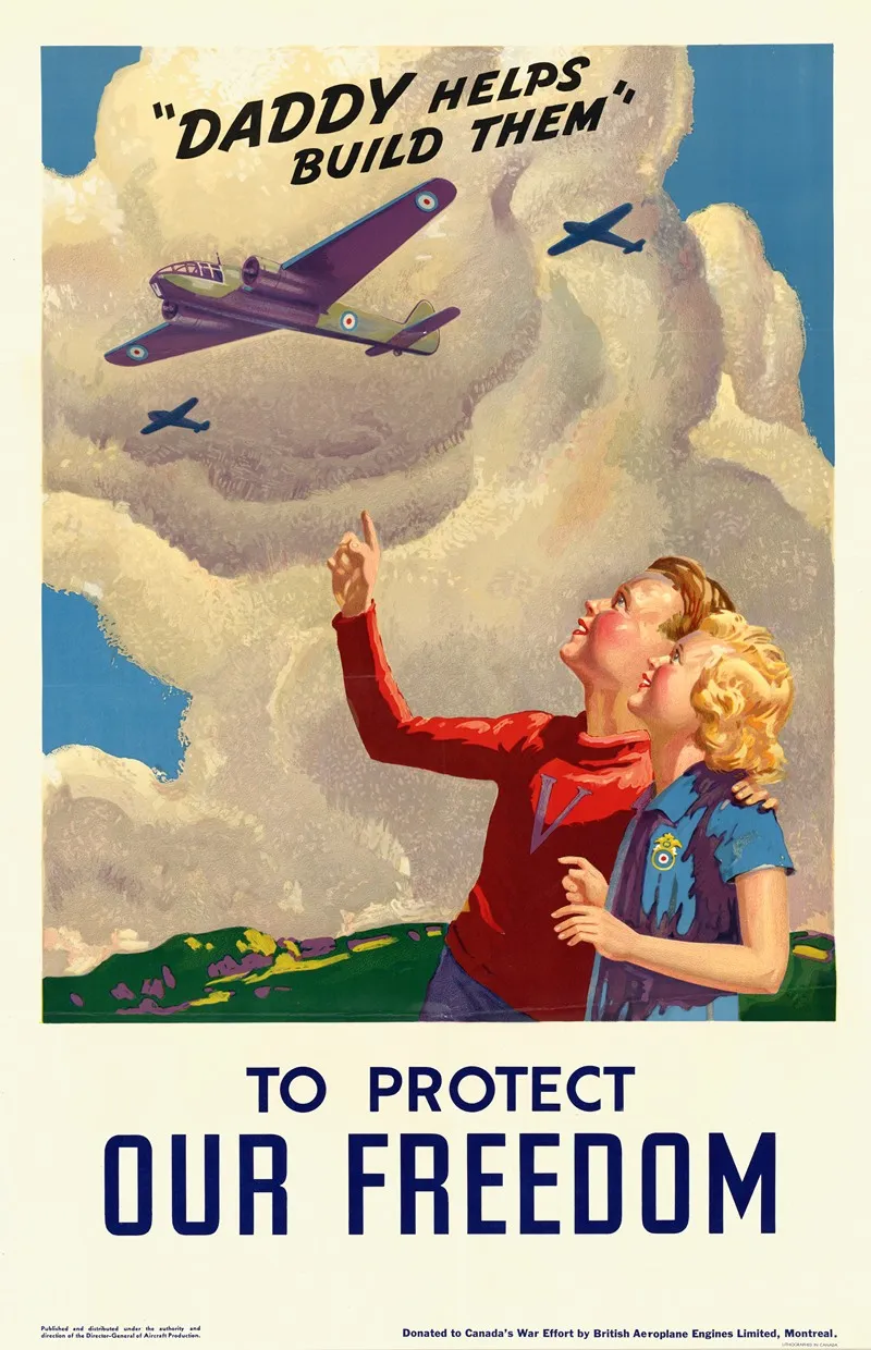 Daddy Helps Build Them To Protect Our Freedom