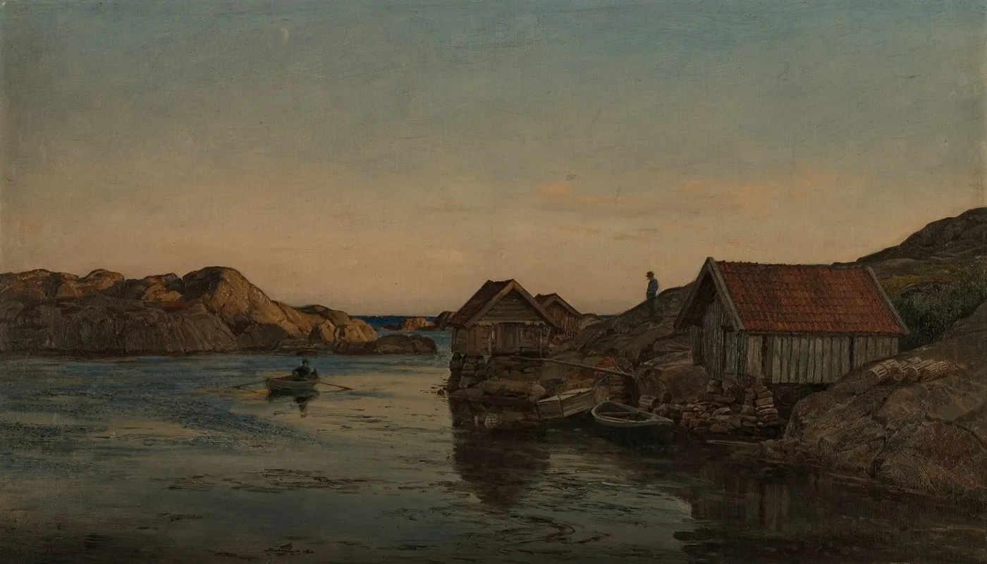 Dagen Endt Lindesnes Wall Art by Amaldus Nielsen - High-Resolution Digital Print