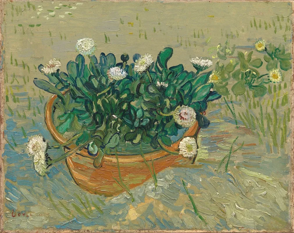 Daisies Arles Wall Art by Vincent van Gogh - High-Resolution Digital Print