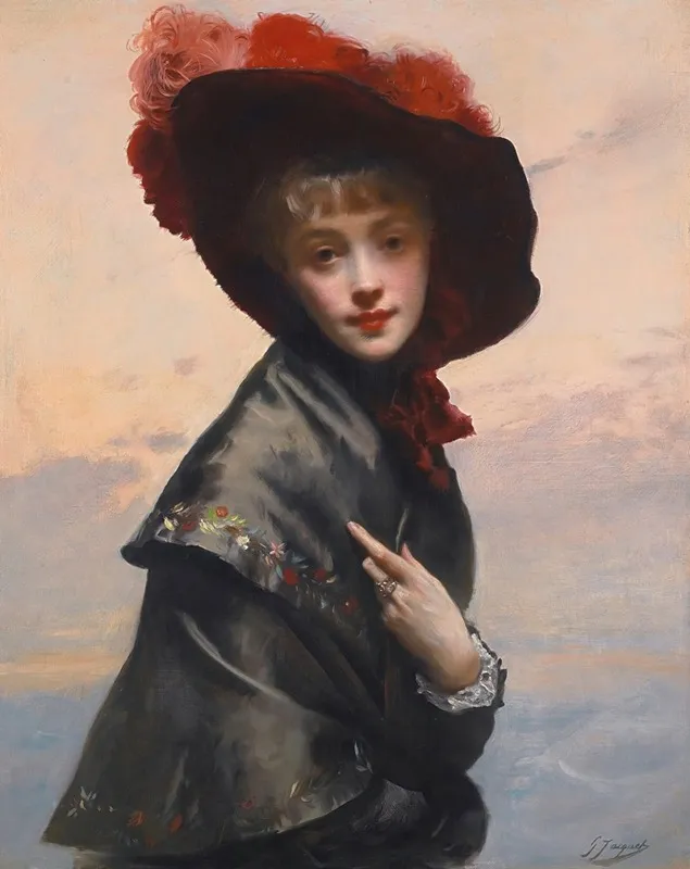 Dame Au Chapeau