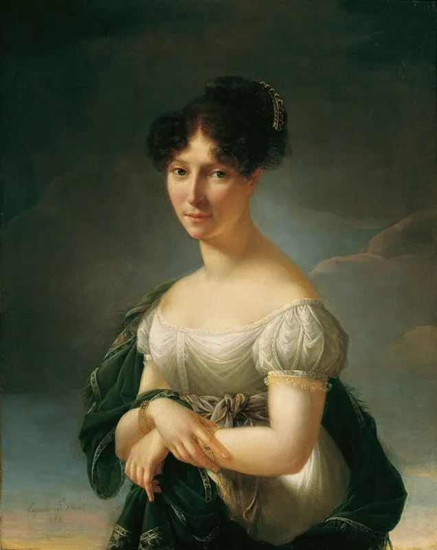 Damenbildnis 7 Wall Art by Eugénie Tripier-Le Franc - High-Resolution Digital Print