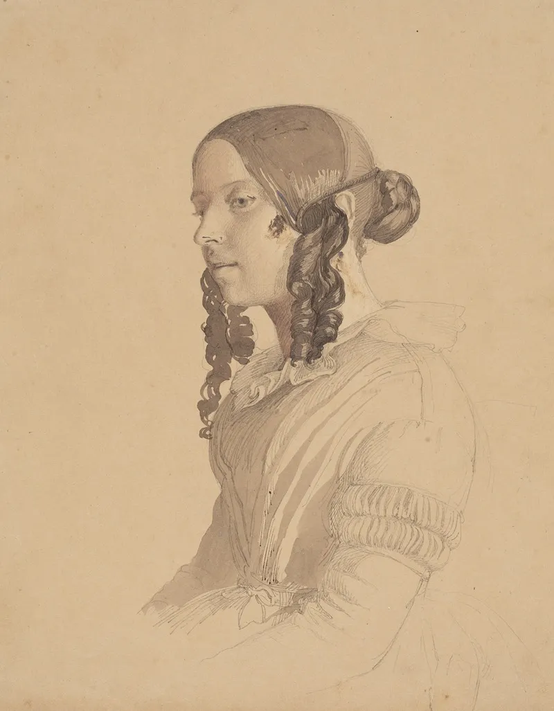 Dameportraet Helene V Germadt
