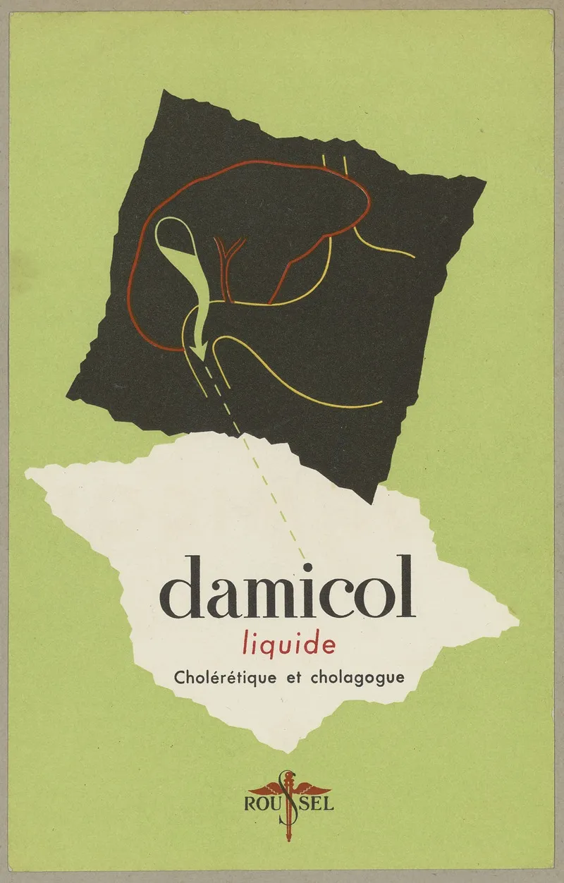 Damicol Wall Art by Laboratoires du docteur Roussel - High-Resolution Digital Print
