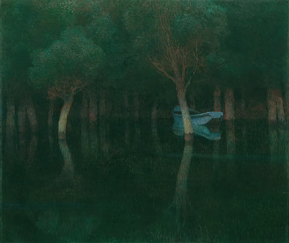 Dammerung Wall Art by Carl Moll - High-Resolution Digital Print