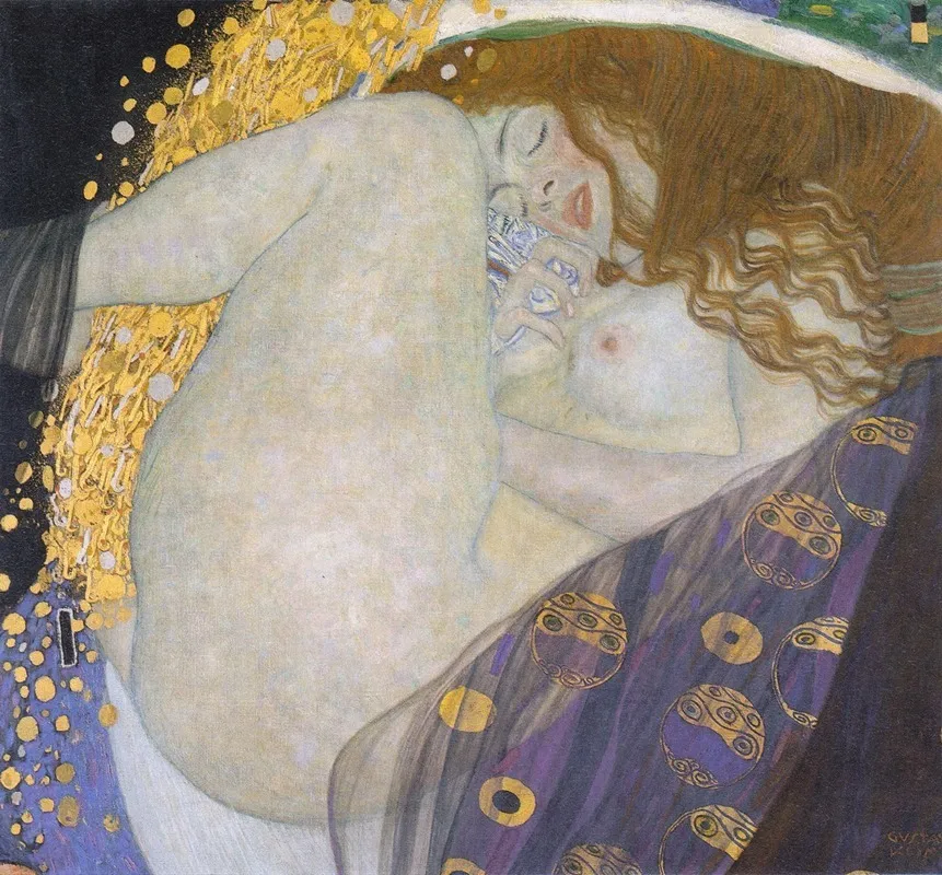 Danae 11 Wall Art by Gustav Klimt - High-Resolution Digital Print