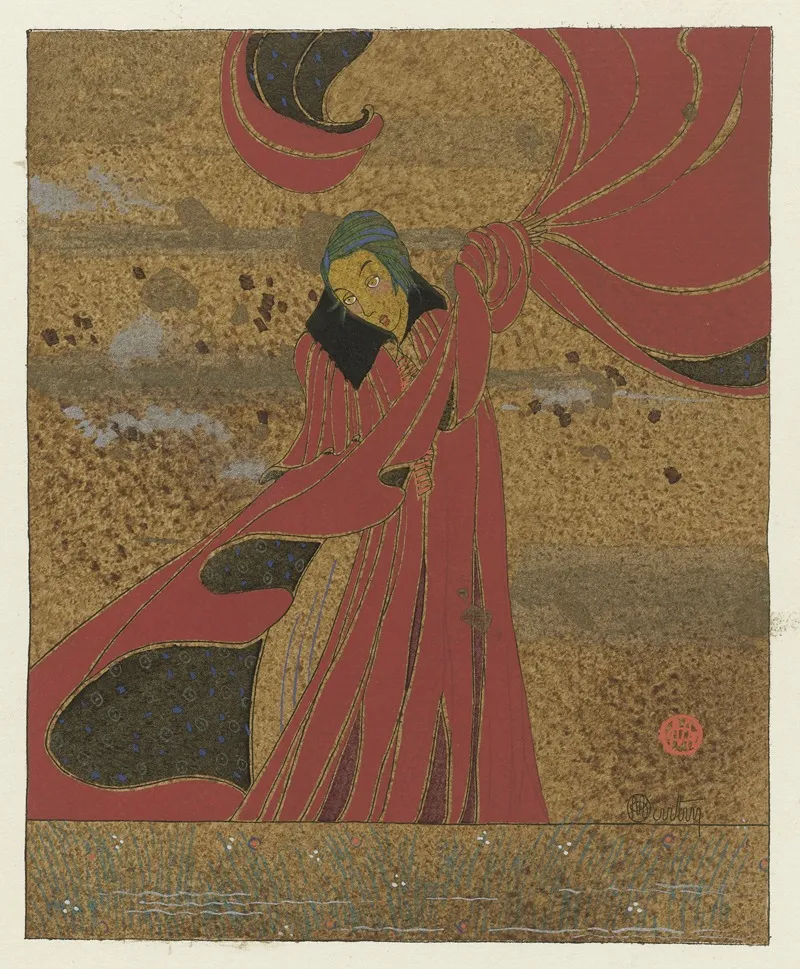 Danae Cape Du Soir De Paul Poiret