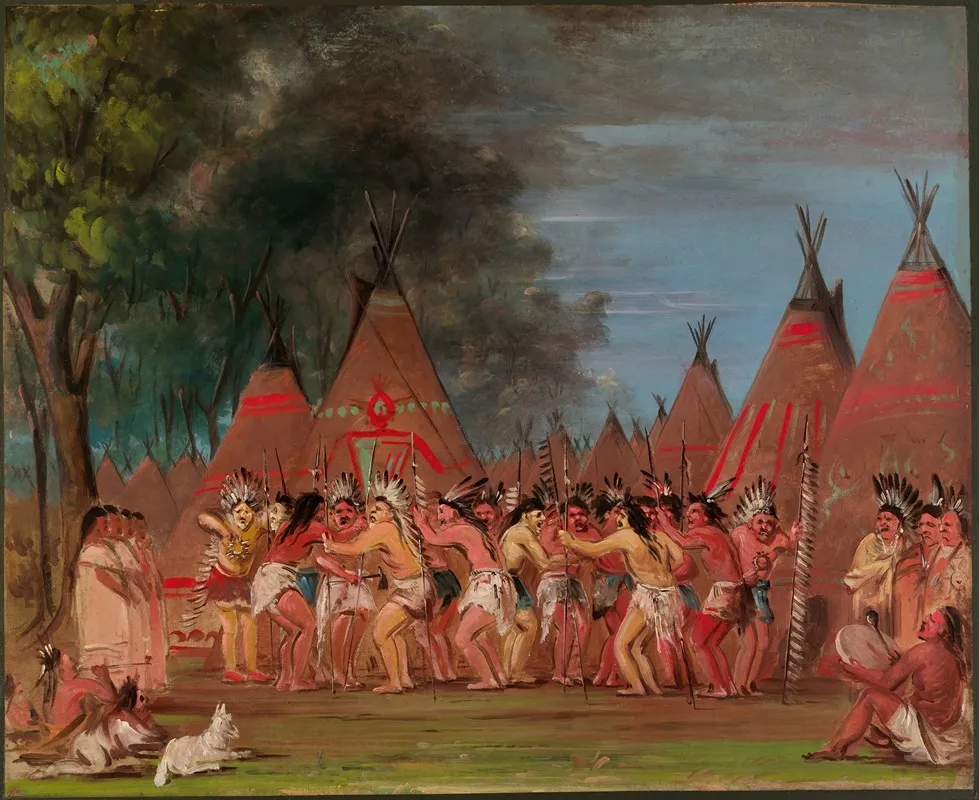 Dance Of The Chiefs Mouth Of The Teton River