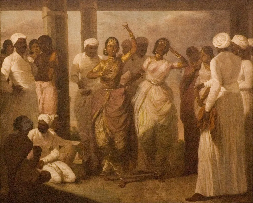 Dancers 2 Wall Art by Tilly Kettle - High-Resolution Digital Print