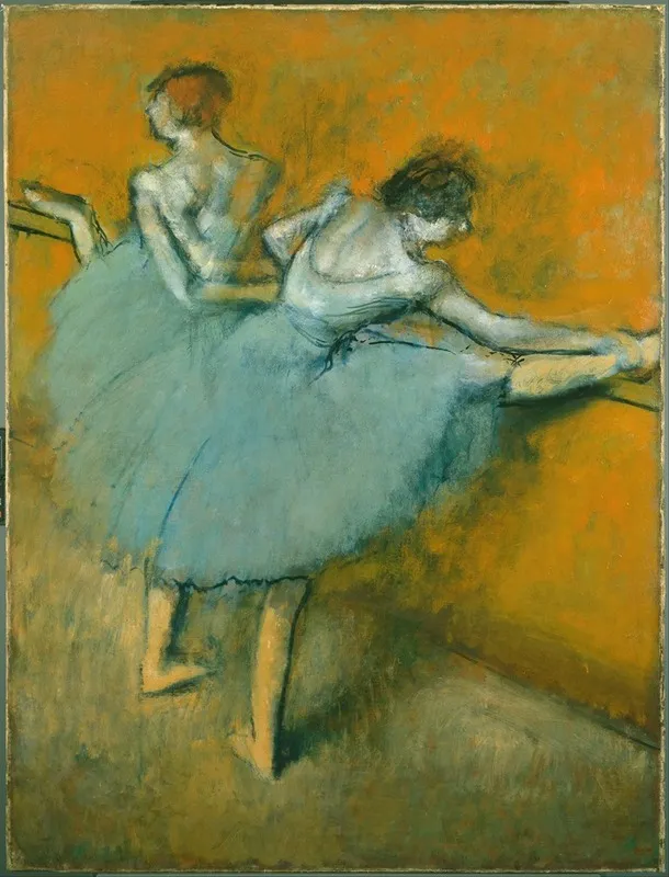 Dancers At The Barre