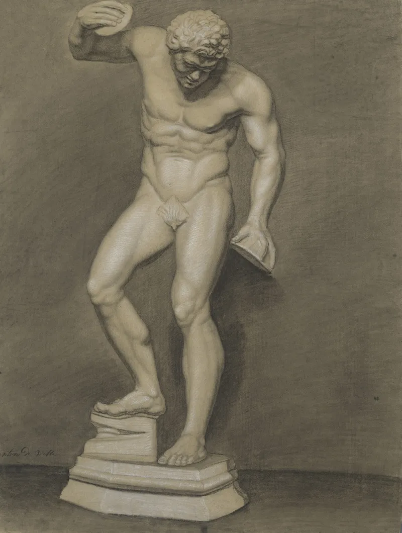 Dancing Satyr Wall Art by Antonius De Witte  - High-Resolution Digital Print