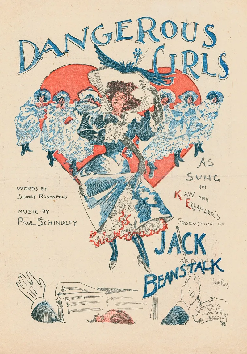 Dangerous Girls Wall Art by Jules Paul - High-Resolution Digital Print