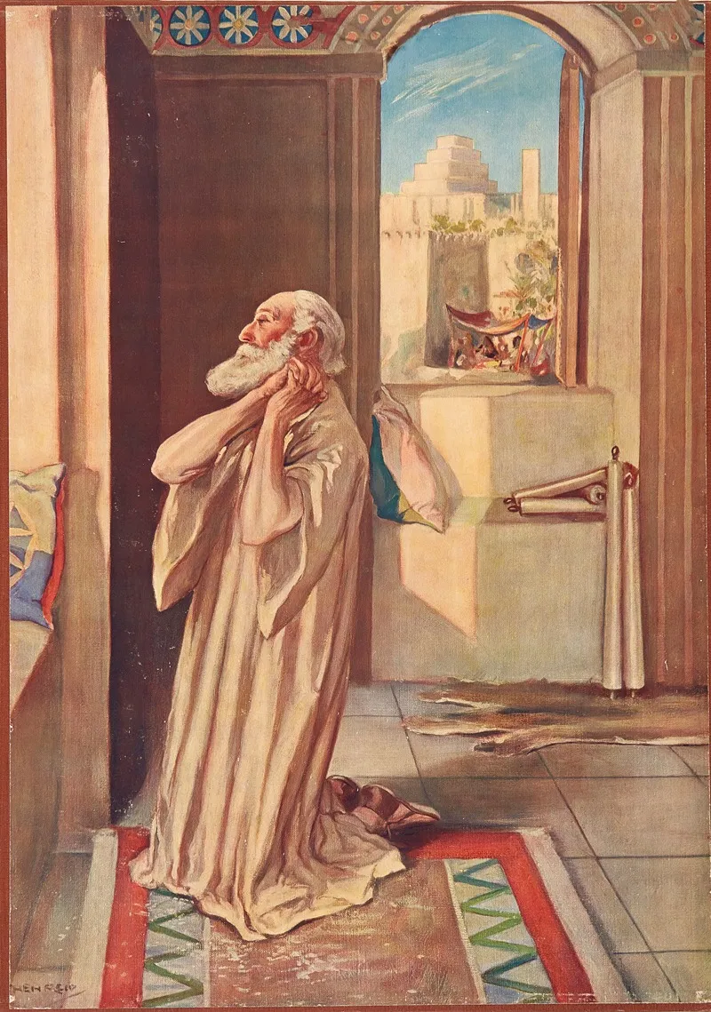 Daniels Prayer 2 Wall Art by Robert Payton Reid - High-Resolution Digital Print