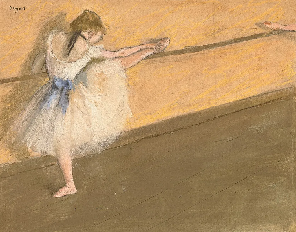 Danseuse A La Barre Wall Art by Edgar Degas - High-Resolution Digital Print