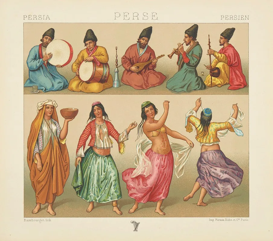 Danseuses Et Musiciens