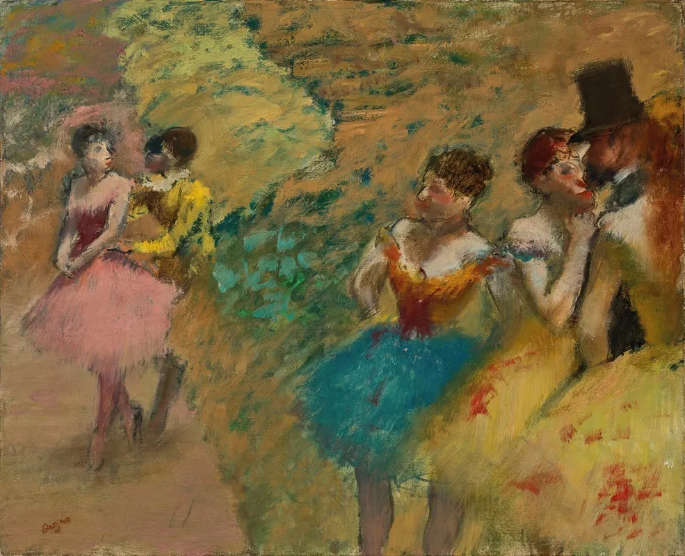 Danseuses Les Coulisses De Lopera