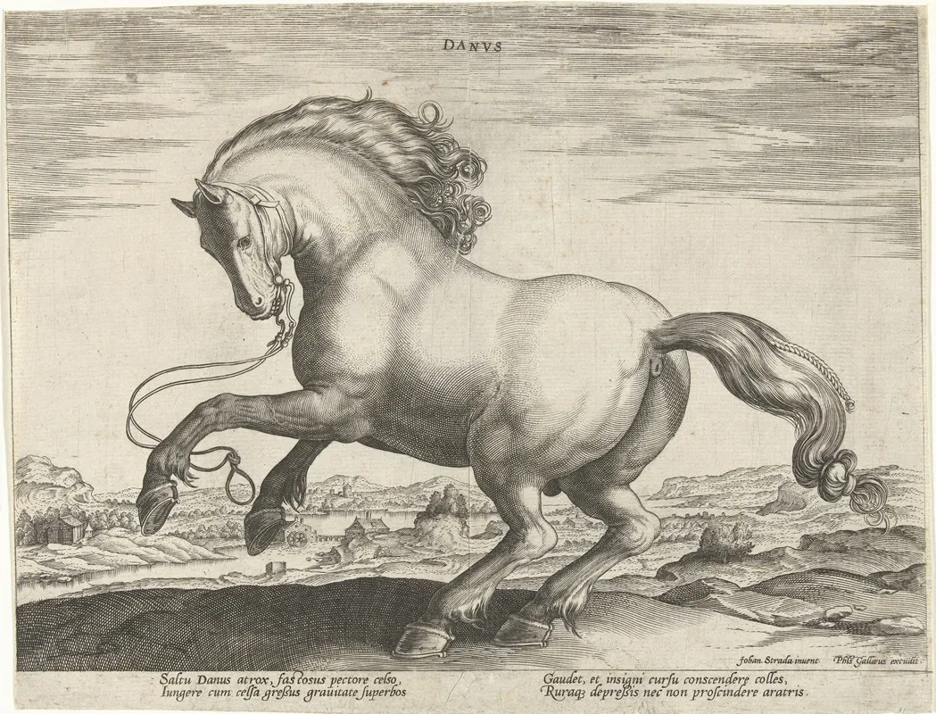 Danus Wall Art by Jan Collaert the Elder - High-Resolution Digital Print