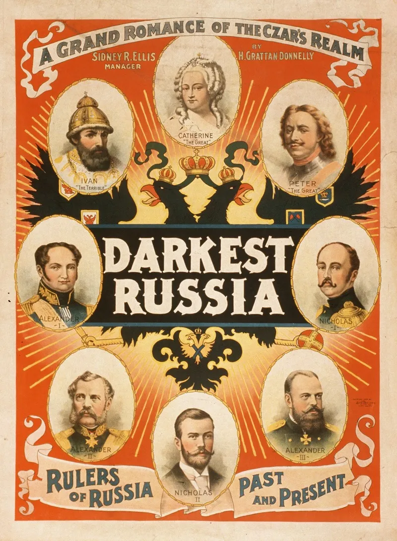 Darkest Russia A Grand Romance Of The Czars Realm