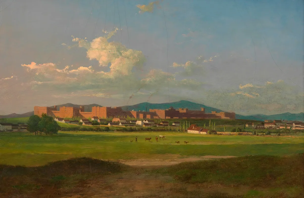 Das Arsenal In Wien Wall Art by Josef Feid - High-Resolution Digital Print