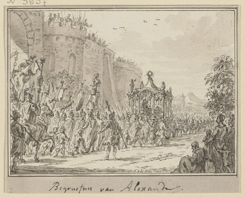 Das Begrabnis Alexanders