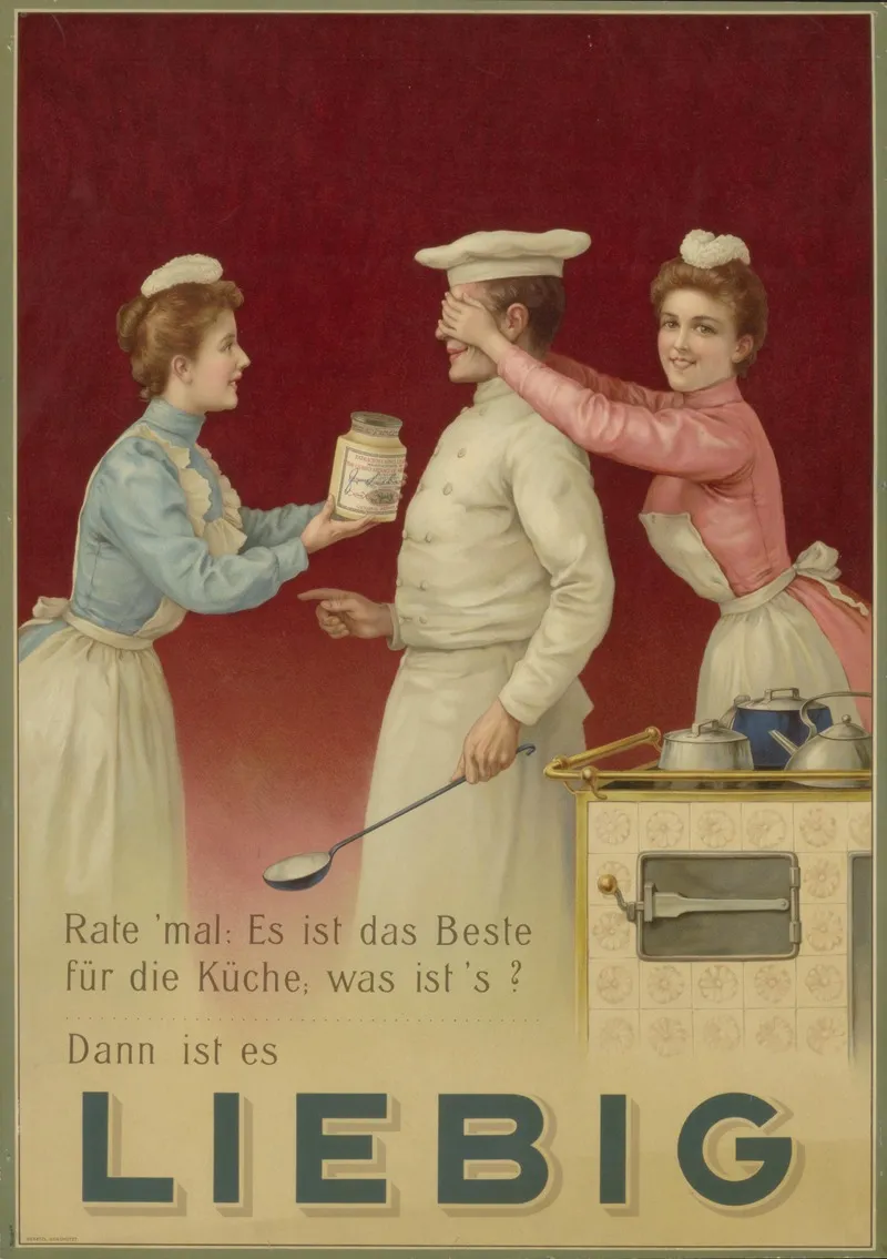 Das Beste Fur Die Kuche Was Ists Liebig Wall Art by Anonymous - High-Resolution Digital Print