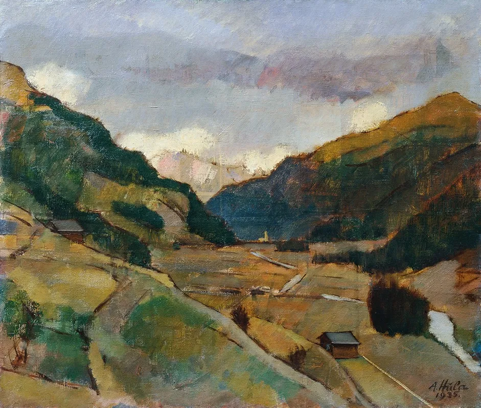 Das Defereggental In Osttirol Wall Art by Anton Hula - High-Resolution Digital Print