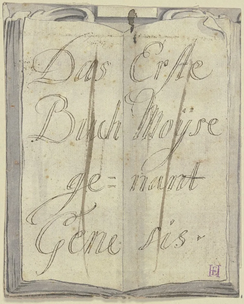 Das Erste Buch Moyse Genannt Genesis Wall Art by Johann Jakob von Sandrart - High-Resolution Digital Print