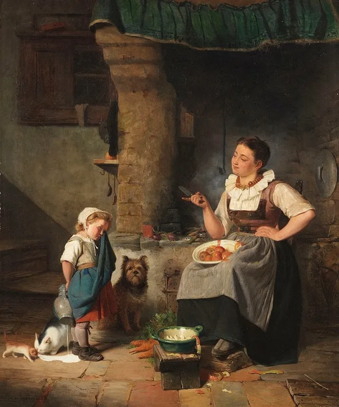 Das Kleine Malheur Wall Art by Fritz Sonderland - High-Resolution Digital Print