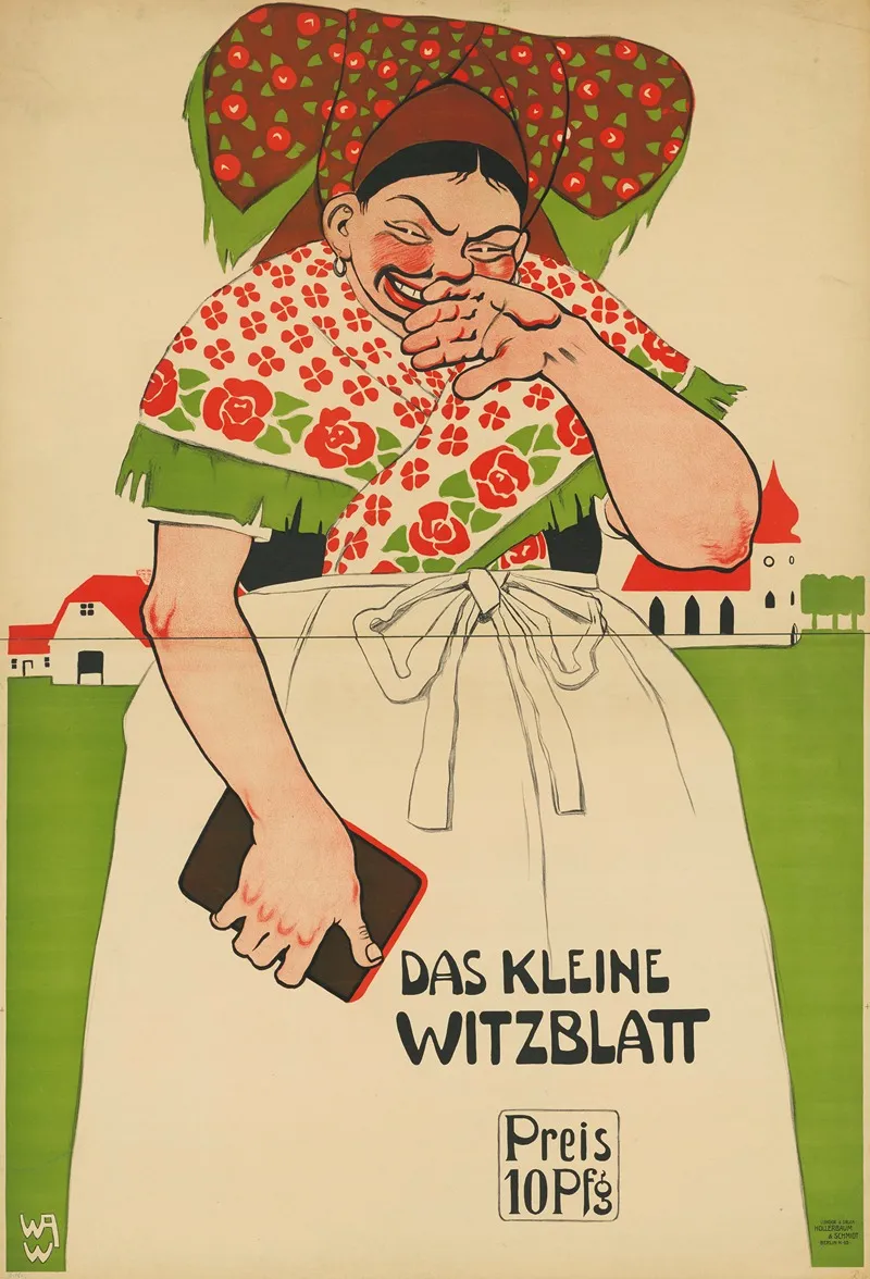 Das Kleine Witzblatt Wall Art by A. Wagener - High-Resolution Digital Print