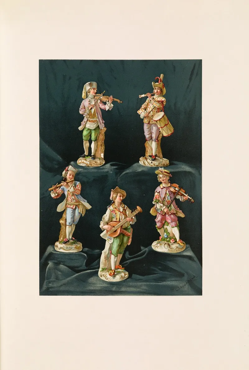 Das Meissner Porzellan Und Seine Geschichte Pl 14 Wall Art by Karl Berling - High-Resolution Digital Print