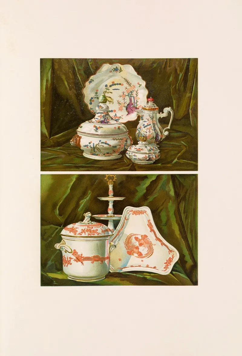 Das Meissner Porzellan Und Seine Geschichte Pl 4 Wall Art by Karl Berling - High-Resolution Digital Print